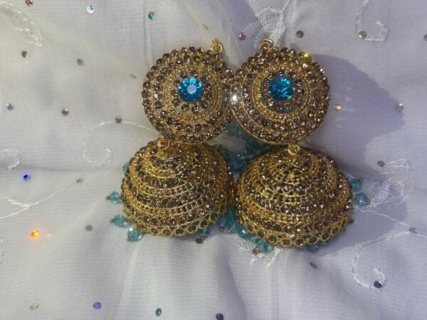 Indian stoned earrings price - Image 2